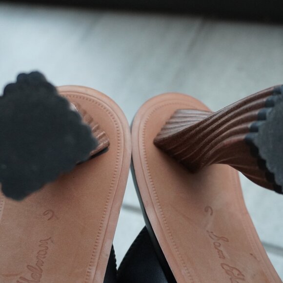 Black Square-Toe Mules – Size 6 - Picture 4 of 13